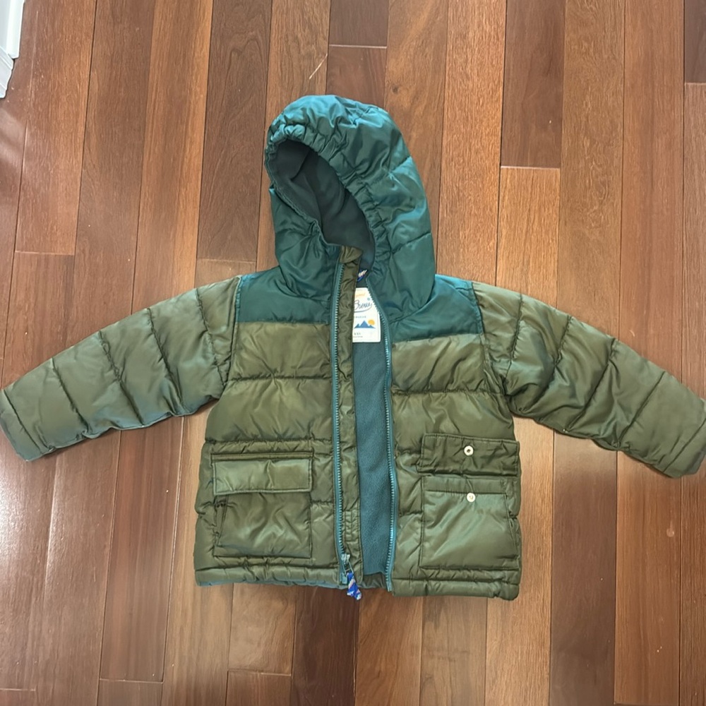 JCrew kids winter puffer jacket size xxs